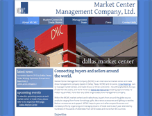 Tablet Screenshot of marketcentermanagement.com